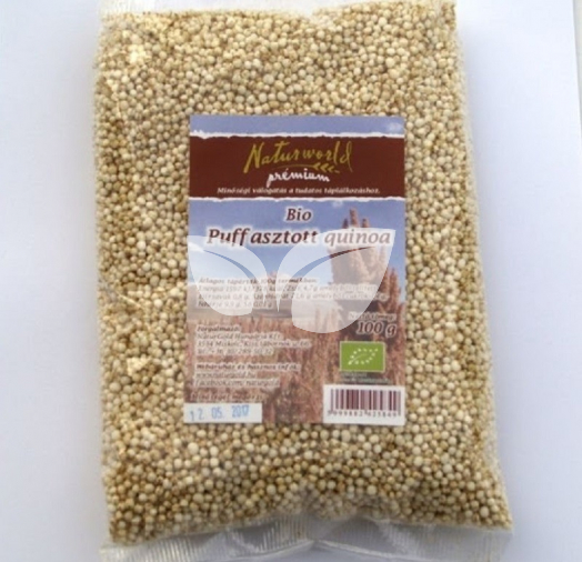 Naturgold bio puffasztott quinoa natúr 100 g • Egészségbolt