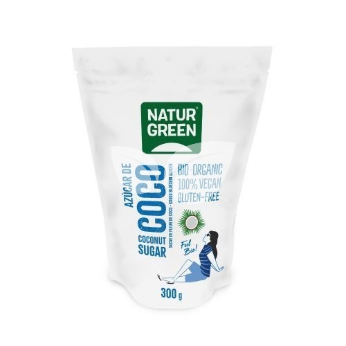 Naturgreen bio kókuszcukor 300 g • Egészségbolt