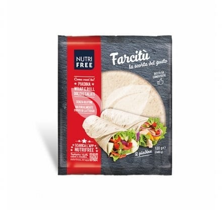 Nf farcitú gluténmentes tortilla lap 120 g • Egészségbolt