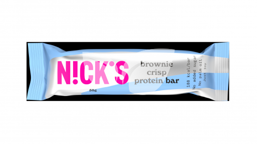 Nicks brownie proteinszelet 50 g • Egészségbolt