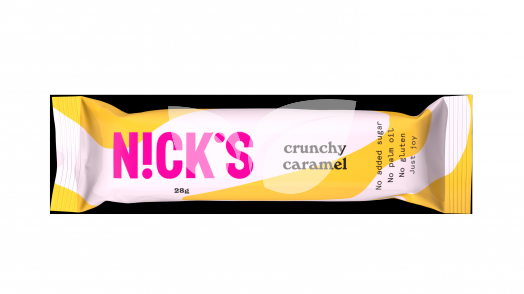 Nicks crunchy caramel szelet 28 g • Egészségbolt