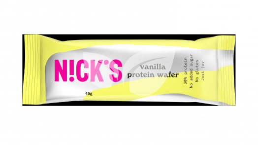 Nicks vanilíás fehérjeszelet 40 g • Egészségbolt