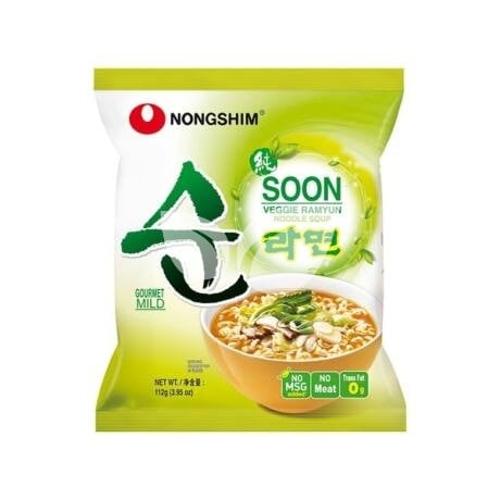 Nongshim instant zöldségleves tésztával 112 g • Egészségbolt