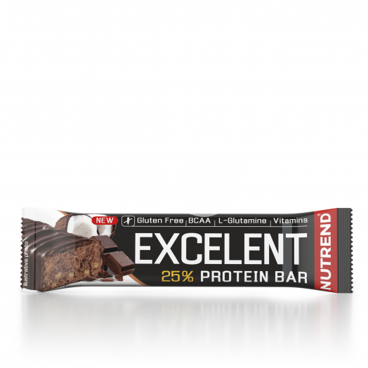 Nutrend excelent protein szelet csokoládé kókusz 85 g • Egészségbolt