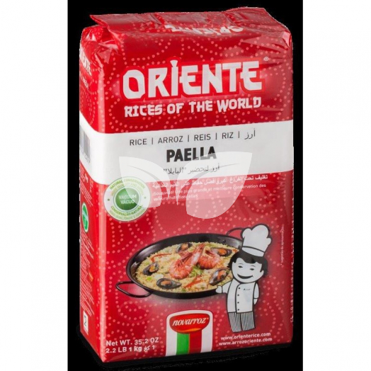 Oriente paella rizs vákuumcsomagolt 1000 g • Egészségbolt