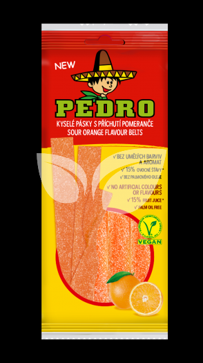 Pedro orange belt gumicukor vegán 80 g