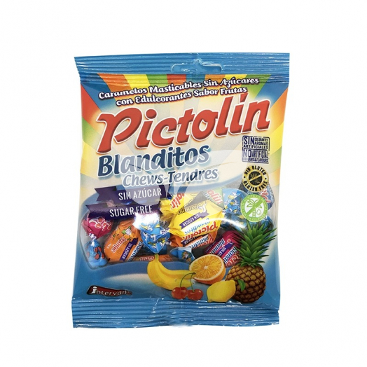 Pictolin puhakaramell blanditos cukormentes gyümölcsös 65 g • Egészségbolt
