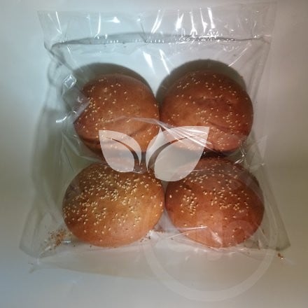 Piszke bio hamburger zsemle védőgázzal 2 db 100 g • Egészségbolt