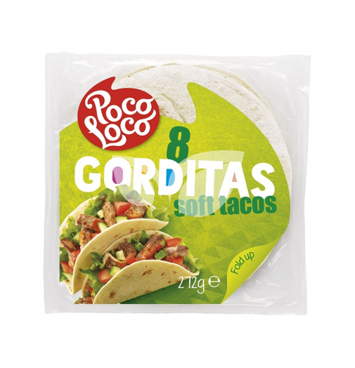 Poco Loco lágy tortilla gorditas 272 g • Egészségbolt