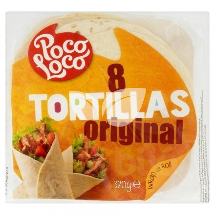 Poco Loco lágy tortilla original 320 g • Egészségbolt