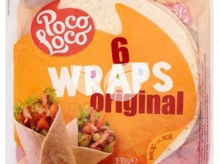 Poco Loco wraps lágy tortilla 370 g • Egészségbolt