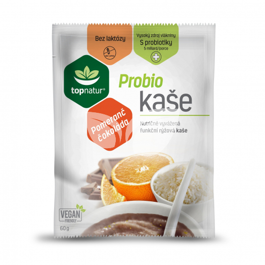 Probio rizspuding narancs csokoládé ízzesítésseel 60 g • Egészségbolt