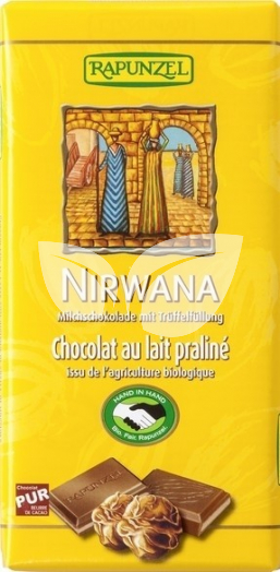 Rapunzel bio nirwana tejcsokoládé 100 g • Egészségbolt