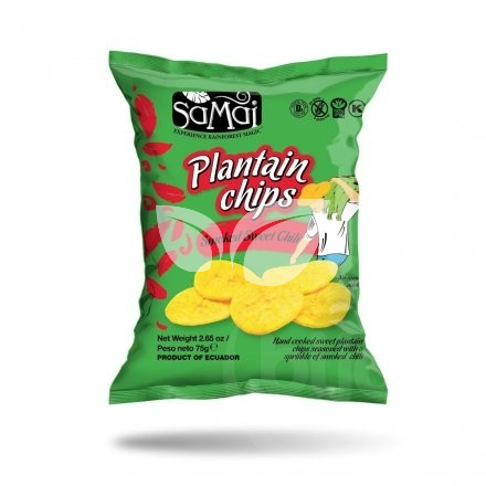 Samai plantain főzőbanán chips édes chili 75 g • Egészségbolt