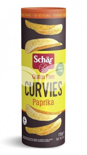 Schar curvies chips paprikás 170 g • Egészségbolt