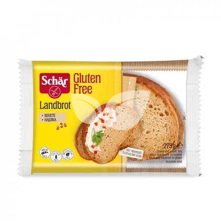 Schar gluténmentes kenyér landbrot szeletelt 275 g • Egészségbolt
