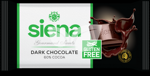 Siena étcsokoládé gluténmentes 90 g • Egészségbolt
