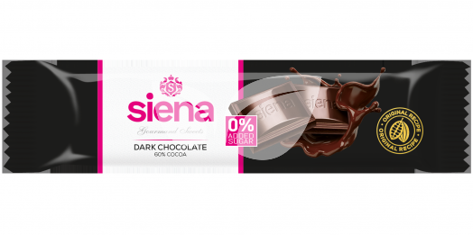 Siena tejcsokoládé édesítőszerrel 37 g • Egészségbolt