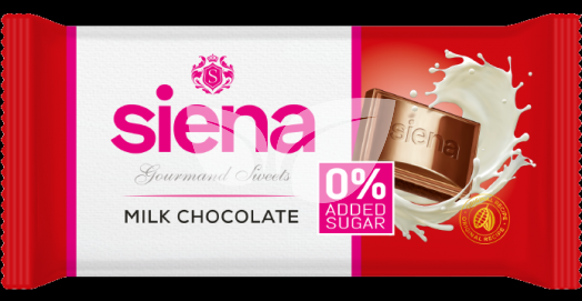 Siena tejcsokoládé édesítőszerrel 90 g • Egészségbolt