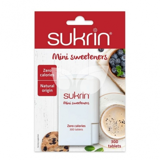 Sukrin mini sweetener édesítő 300 db tabletta 18 g • Egészségbolt