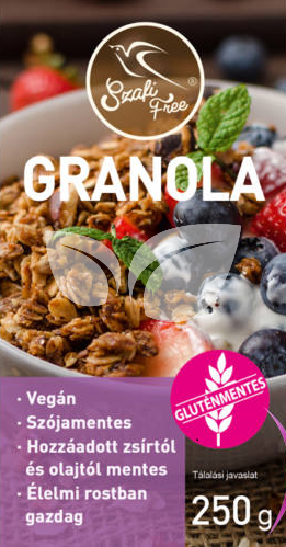 Szafi Free granola gluténmentes 250 g • Egészségbolt