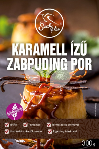 Szafi Free karamell ízű zabpuding por 300 g • Egészségbolt