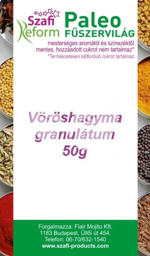 Szafi reform vöröshagyma granulátum 50 g • Egészségbolt