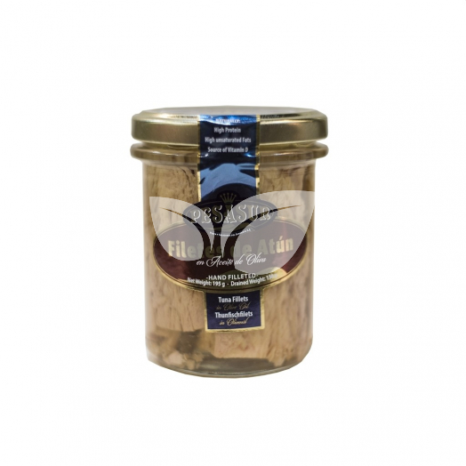 Tonhal filé oliva olajban üvegben 195 g • Egészségbolt
