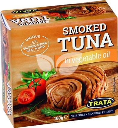 Trata füstölt tonhal növényi olajban 160 g • Egészségbolt
