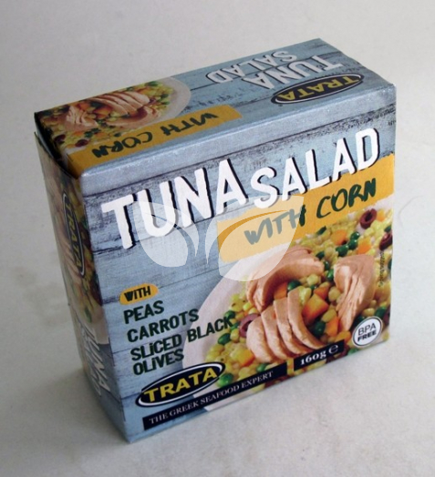 Trata füstölt tonhal saláta kukoricával 160 g • Egészségbolt