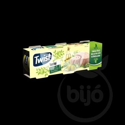Twist bio tonhaltörzs extra szűz olivaolajban 240 g • Egészségbolt