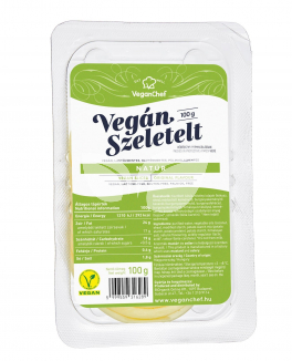 Veganchef vegán szeletelt natúr 100 g