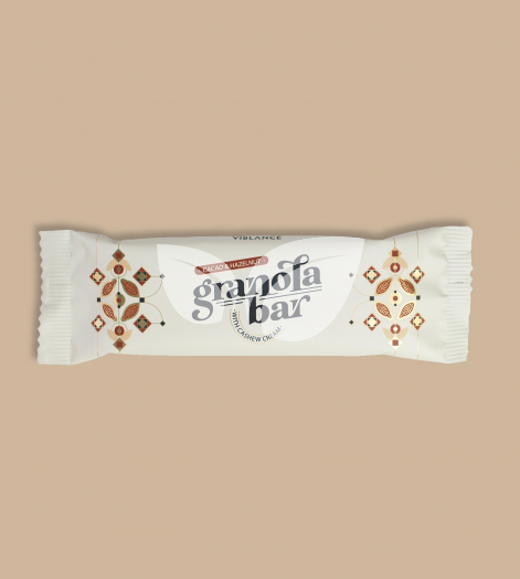 Viblance gluténmentes granola szelet kakaó és törökmogyorókrém 55 g • Egészségbolt