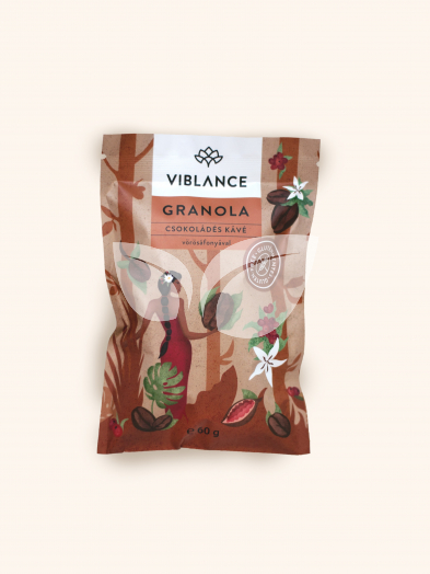 Viblance granola csokoládés kávés 60 g • Egészségbolt