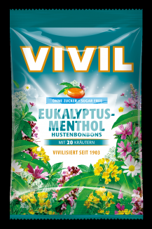 Vivil cukormentes mentolos eukaliptuszos torokcukor 60g