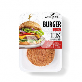 Well-Well vegán borsós klasszikus burger 250 g