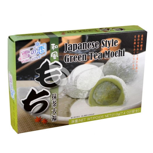 Yukilove mochi - zöld teás 210 g • Egészségbolt