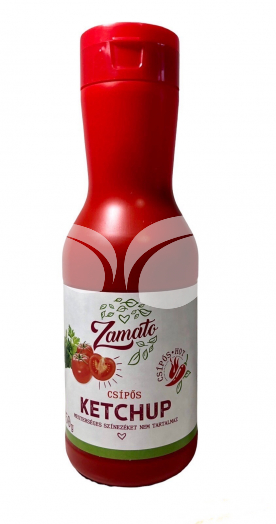 Zamato ketchup csípős 450 g • Egészségbolt