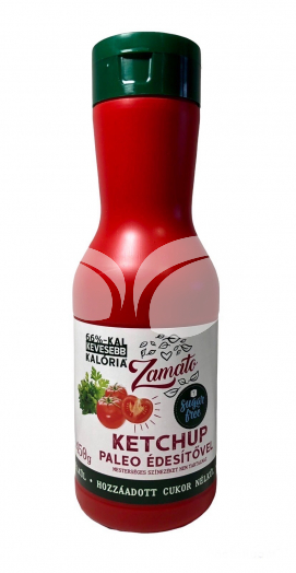 Zamato ketchup cukormentes 450 g • Egészségbolt