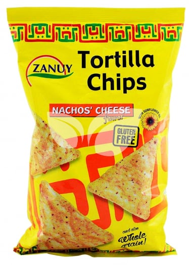 Zanuy sajtos tortilla chips gluténmentes 200 g • Egészségbolt
