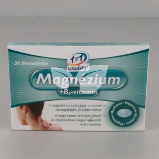 1x1 vitaday magnézium+b6-vitamin filmtabletta 30 db