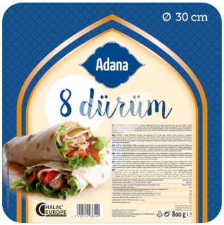 Adana lágy tortilla 30cm 800 g
