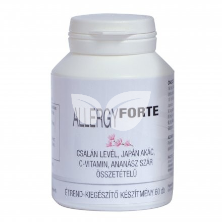 Allergy forte étrend-kiegészítő kapszula 60 db • Egészségbolt