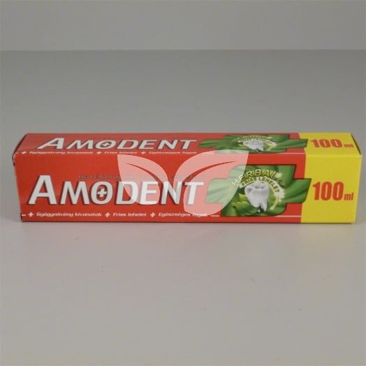 Amodent+ fogkrém herbal 100 ml • Egészségbolt