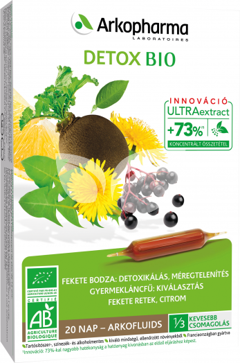 Arkofluids bio detox ampulla 20 db • Egészségbolt