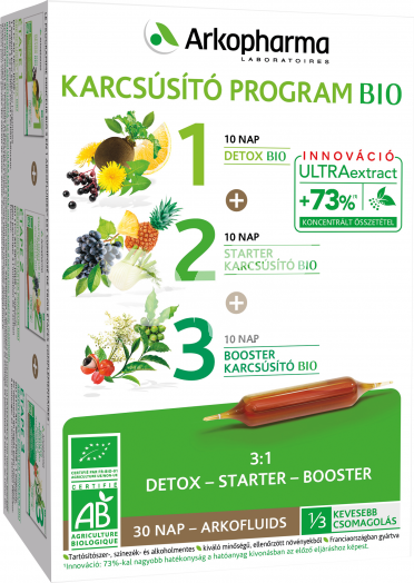 Arkofluids bio karcsúsító program ampulla 30 db • Egészségbolt
