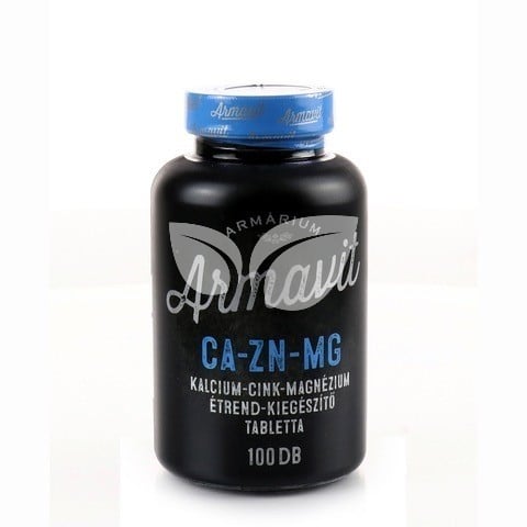 Armárium armavit kalcium-cink-magnézium étrend-kiegészítő tabletta 100 db • Egészségbolt