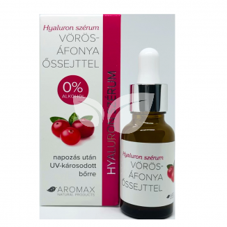 Aromax hyaluron szérum vörösáfonya őssejttel 20 ml