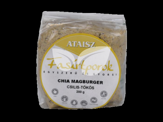 Ataisz chia magburger chilis-tökös 200 g • Egészségbolt