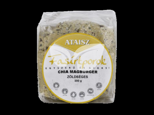 Ataisz chia magburger zöldségekkel 200 g • Egészségbolt